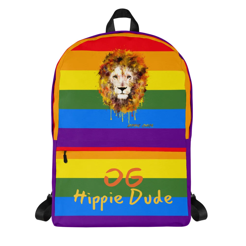 Rainbow Backpack - OG Hippie Dude
