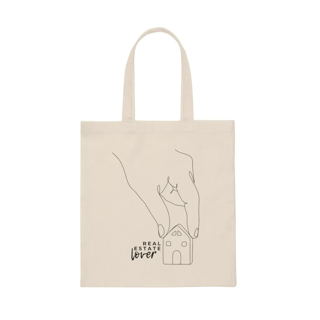 Real Estate Canvas Tote Bag