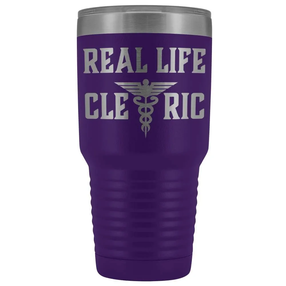 Real Life Cleric 30oz Vacuum Tumbler
