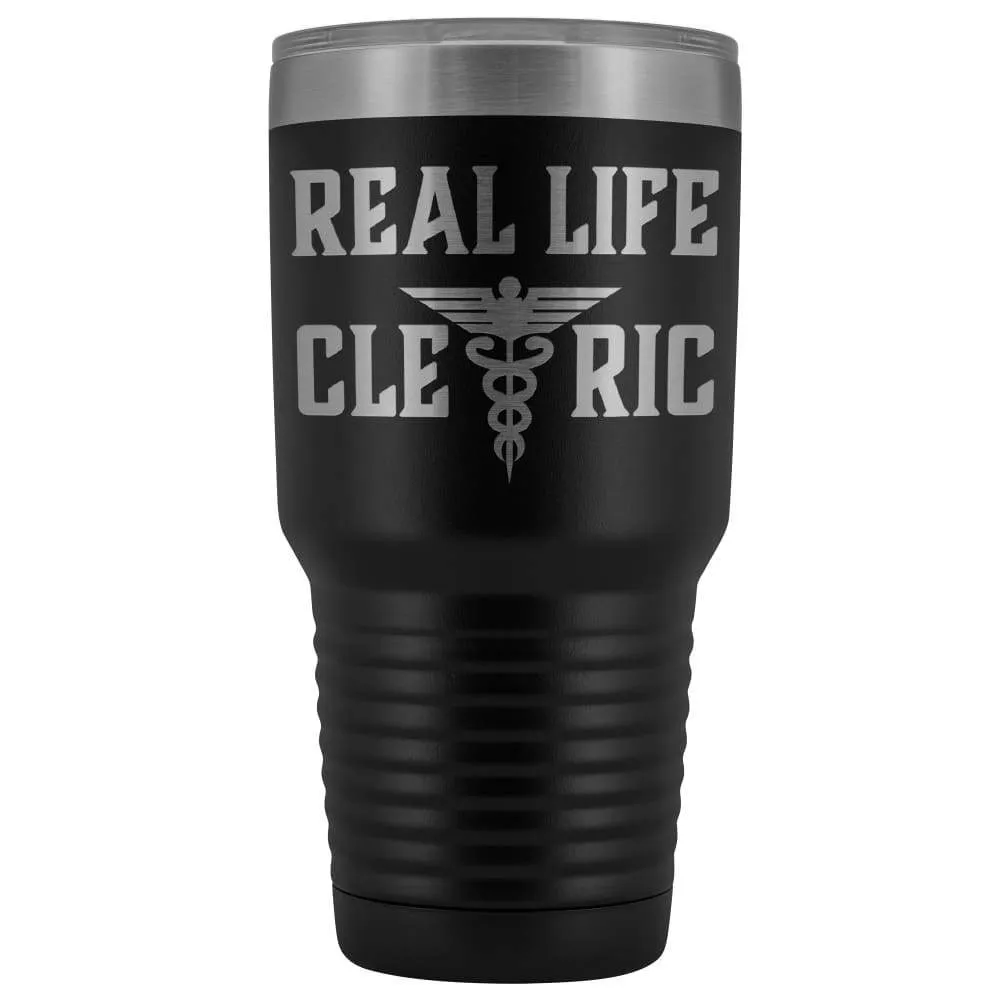 Real Life Cleric 30oz Vacuum Tumbler