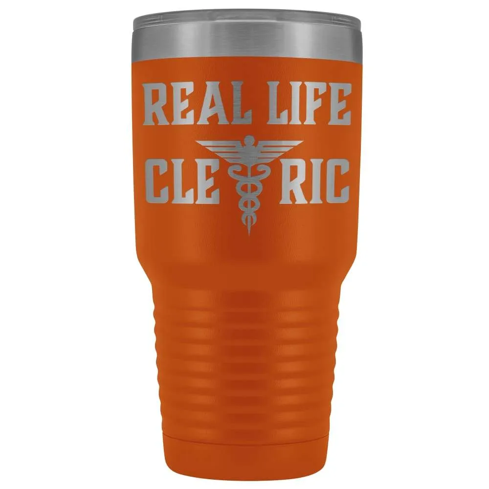 Real Life Cleric 30oz Vacuum Tumbler