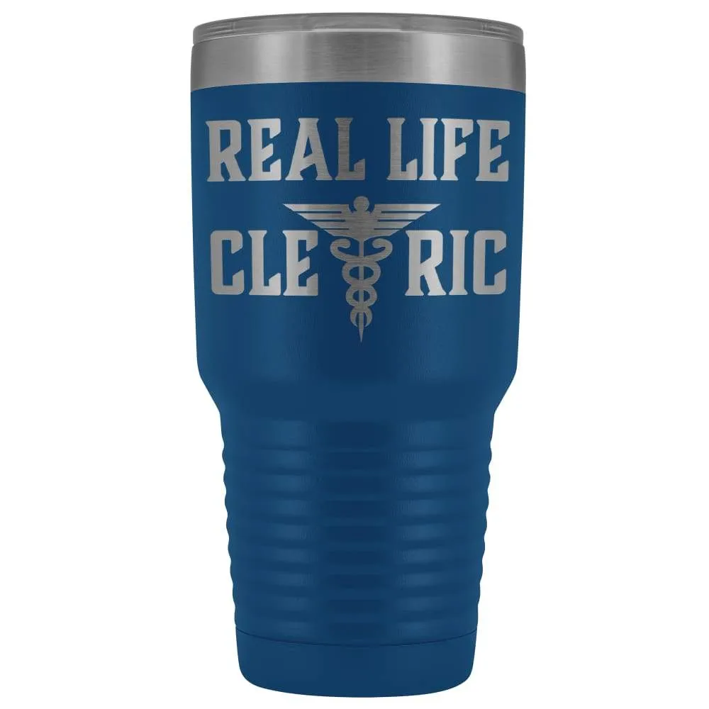 Real Life Cleric 30oz Vacuum Tumbler