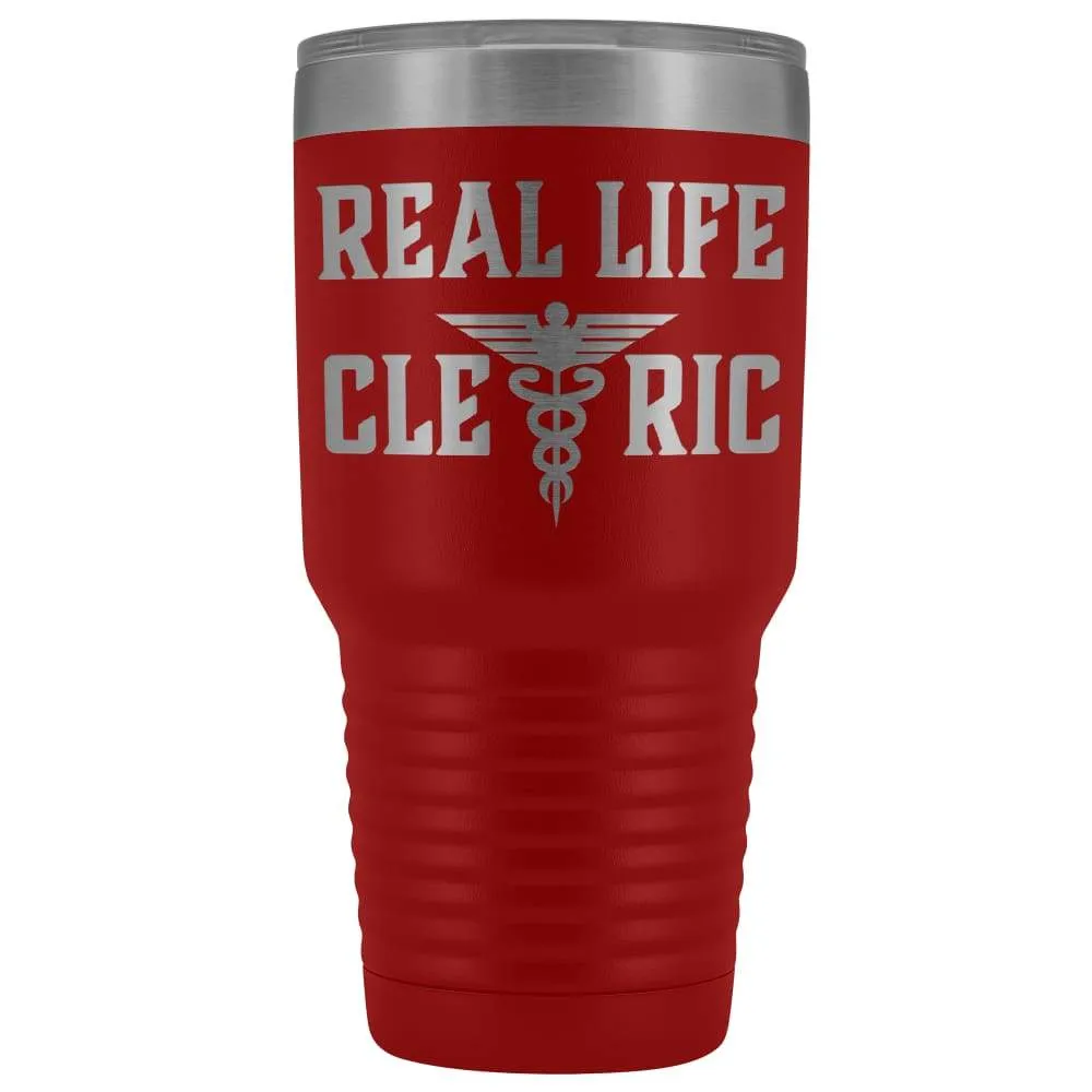 Real Life Cleric 30oz Vacuum Tumbler