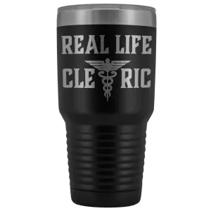 Real Life Cleric 30oz Vacuum Tumbler
