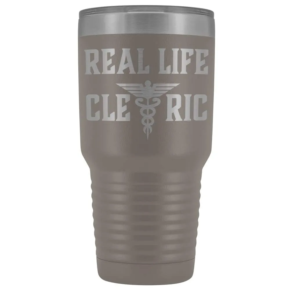 Real Life Cleric 30oz Vacuum Tumbler