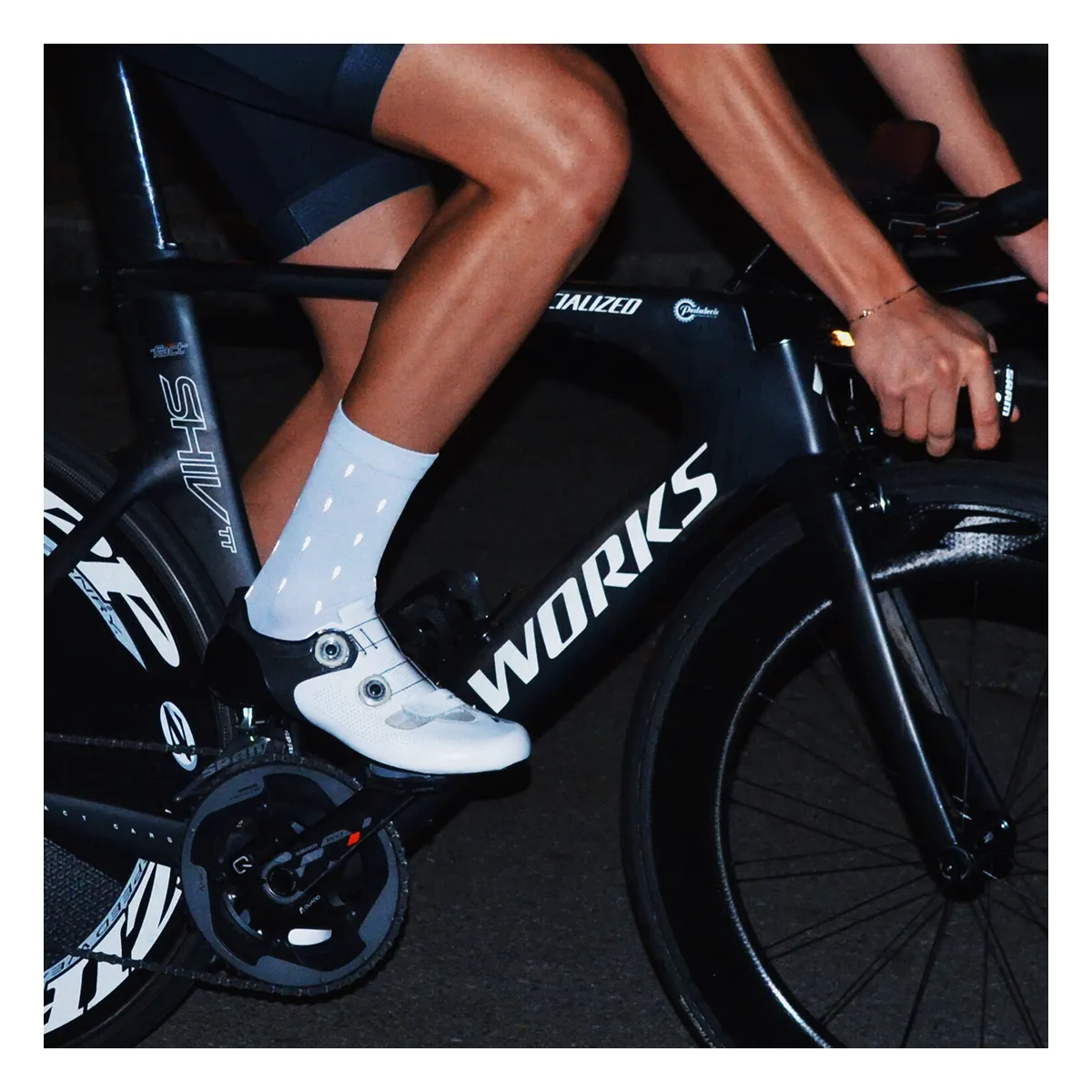 Reflective Lightening Socks