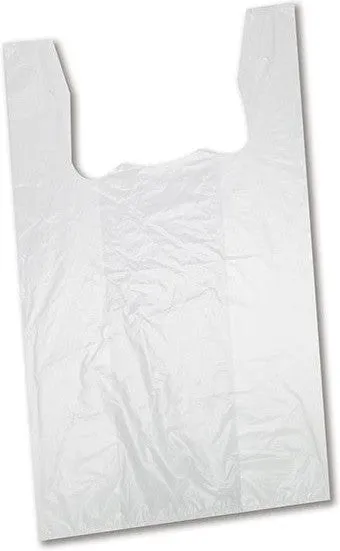 RiteSource - 10" x 5" x 18" Low Density White Produce Bag, 13lb/Cs, 72Cs/sk - TLD1W