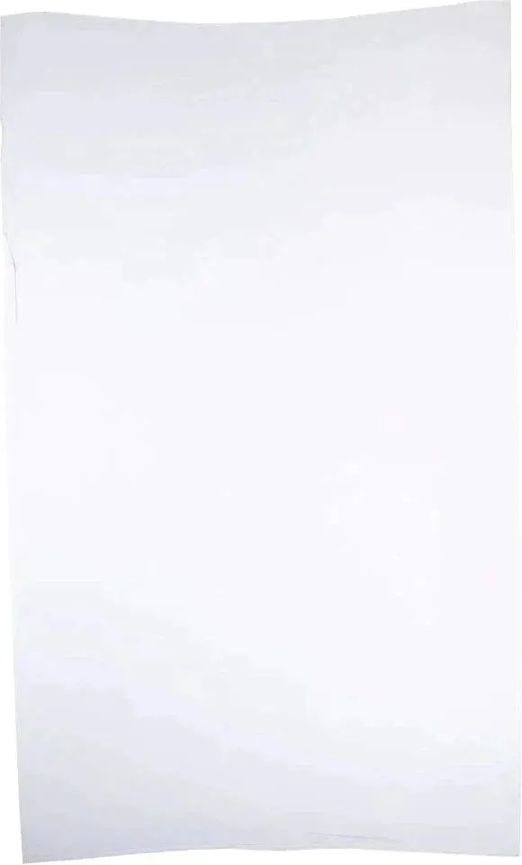 RiteSource - 11 lb, 8 x 4 x 18" White Poly Bags, 500/bx - 0306511