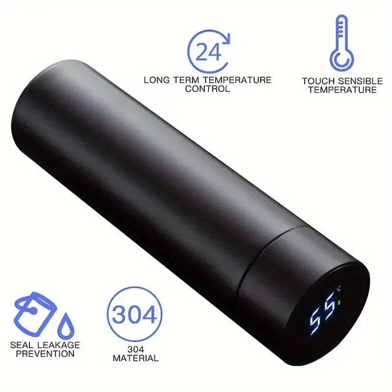 Runners Paradise - LED Temperature Display 500ml - 17 oz Water/Drinks Bottle