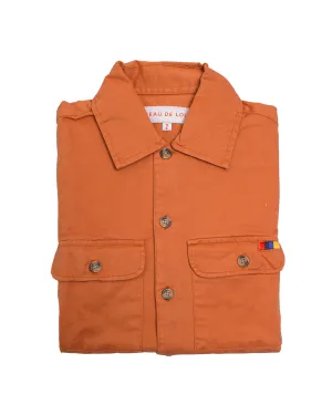 Rust Essential Shirt Jacket