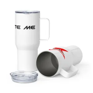 Salute Me Travel mug with a handle