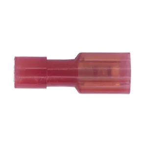 Sealey 100 Pack 4.7mm Red Fully Insulated Terminal
