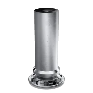 Self-Clinching Pin, 2024-T4 Aluminum, 0.106 x 0.500, 100 Pack
