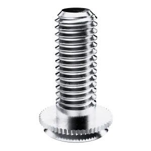 Self-Clinching Stud, Concealed Head, 300 Series Stainless Steel, Passivated, M3x0.5 x 16, Sheet Thick.: 2.4, 100 Pack