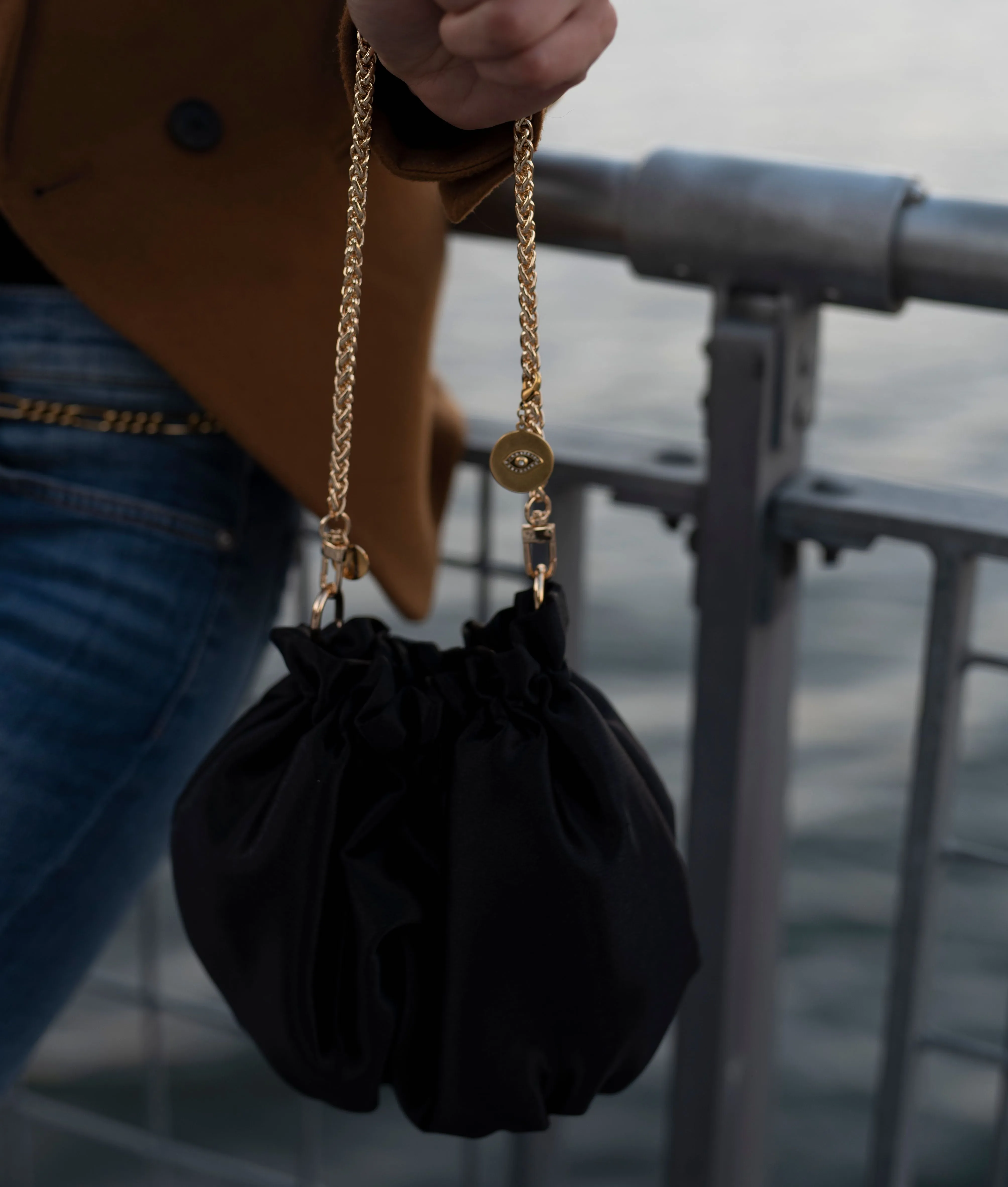 SEQUIN x PRETTY CONNECTED Evil Eye Charm