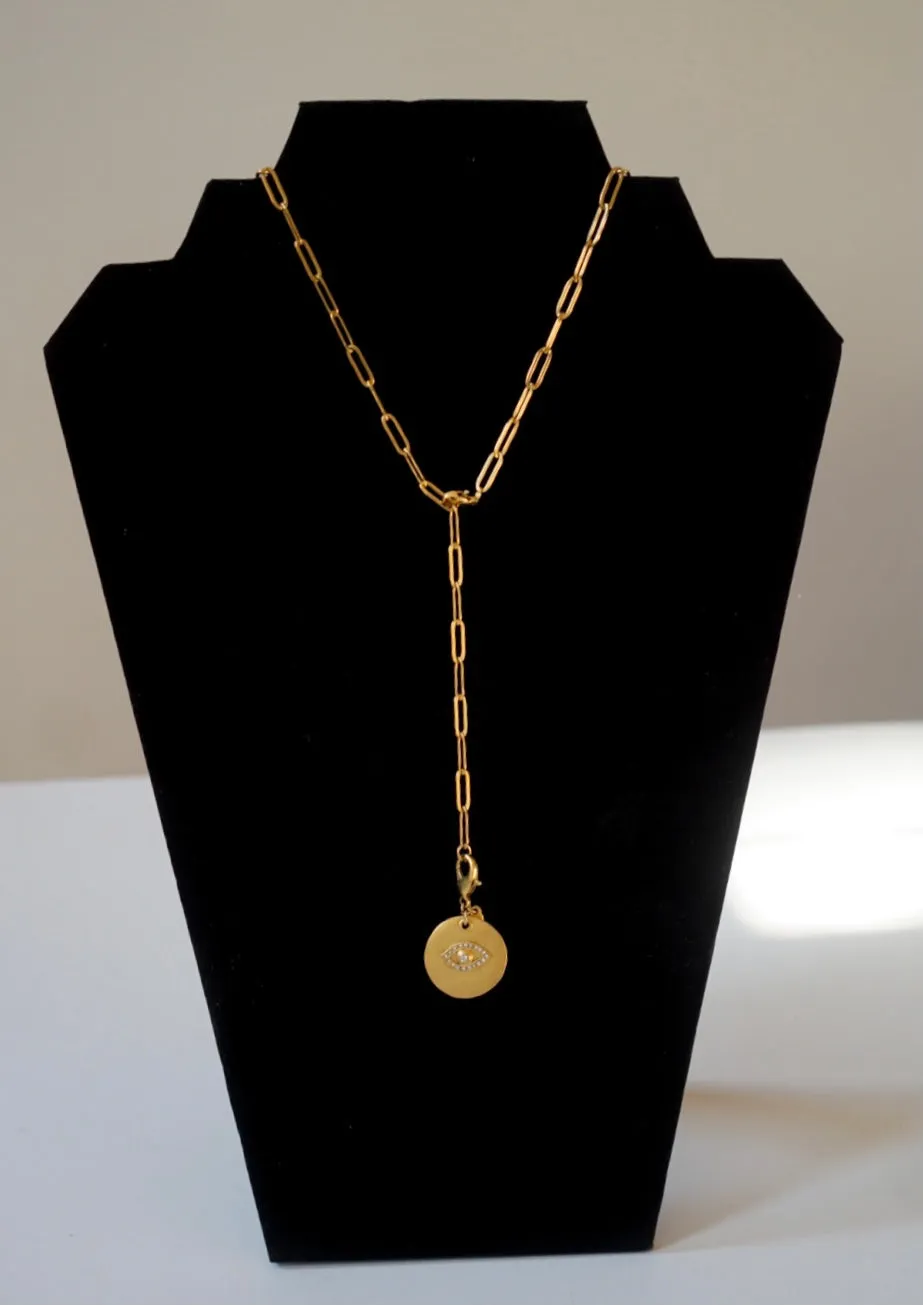 SEQUIN x PRETTY CONNECTED Evil Eye Charm