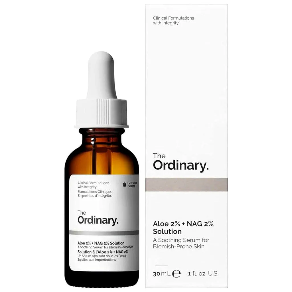 Serum The Ordinary Aloe 2%   NAG 2% Solution 30ml