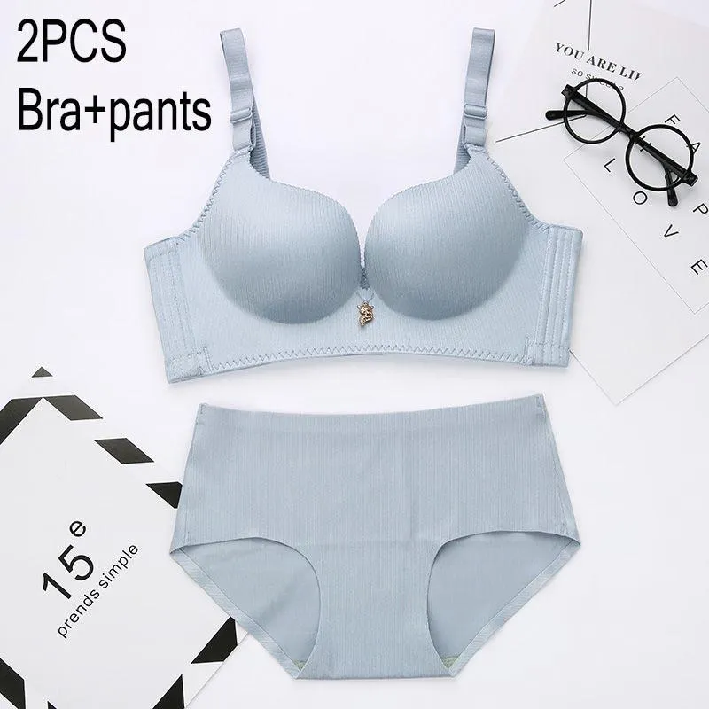Sexy Push Up Bra Brief Sets Lace Women Underwear Lace Bra Set    Women Comfortable Bra Brief Sets