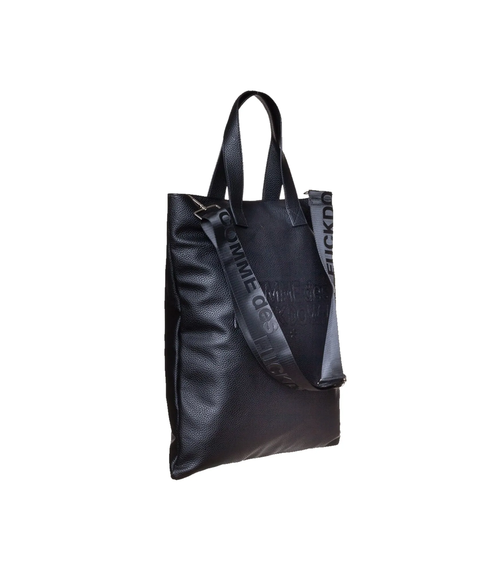 Shopping Ecopelle Tracolla - Nera