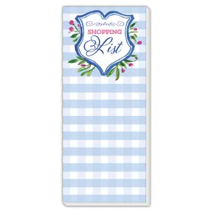 SHOPPING LIST - RAB - FLORAL BLUE CREST