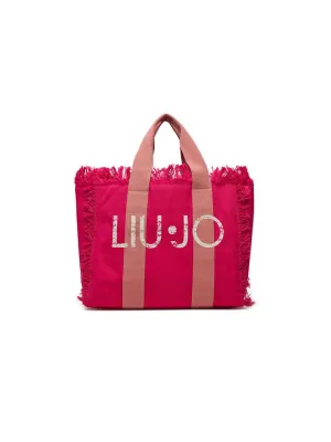 Shopping Logo Stampato - Deep Pink