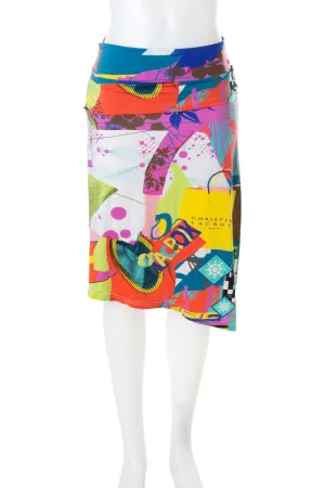 Shopping Print Skirt