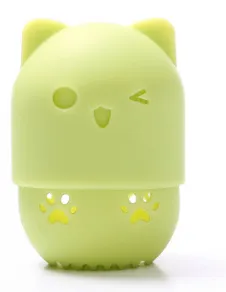 Silicone Cosmetic Blender Sponge Box Holder