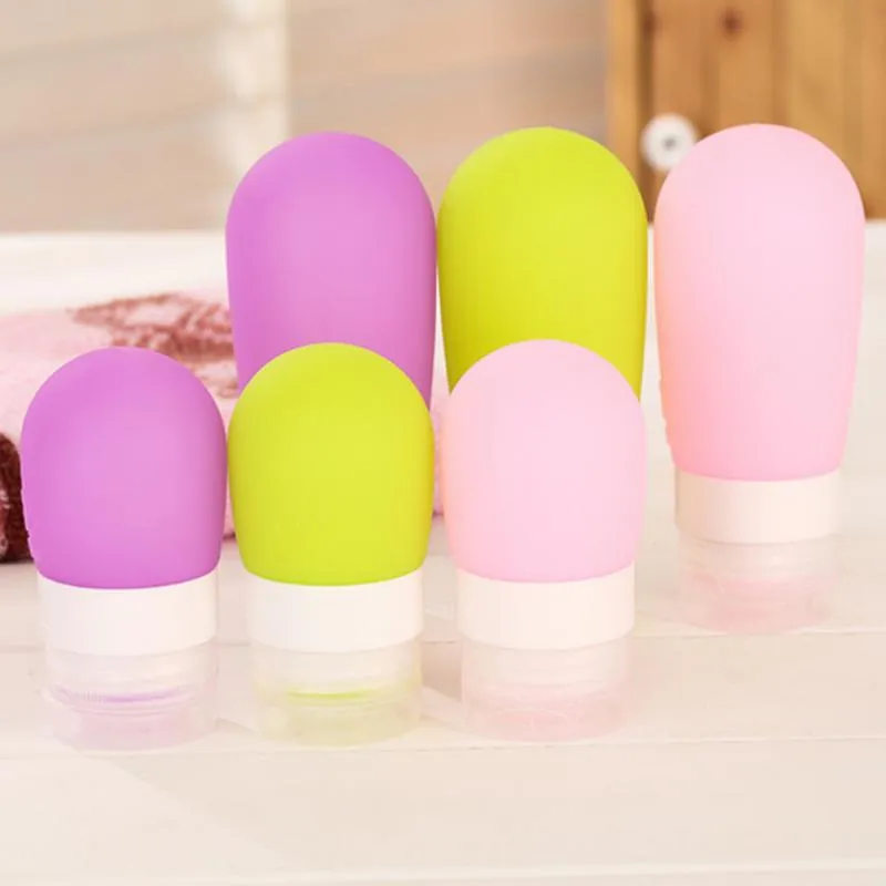 Silicone Refillable Travel Bottles