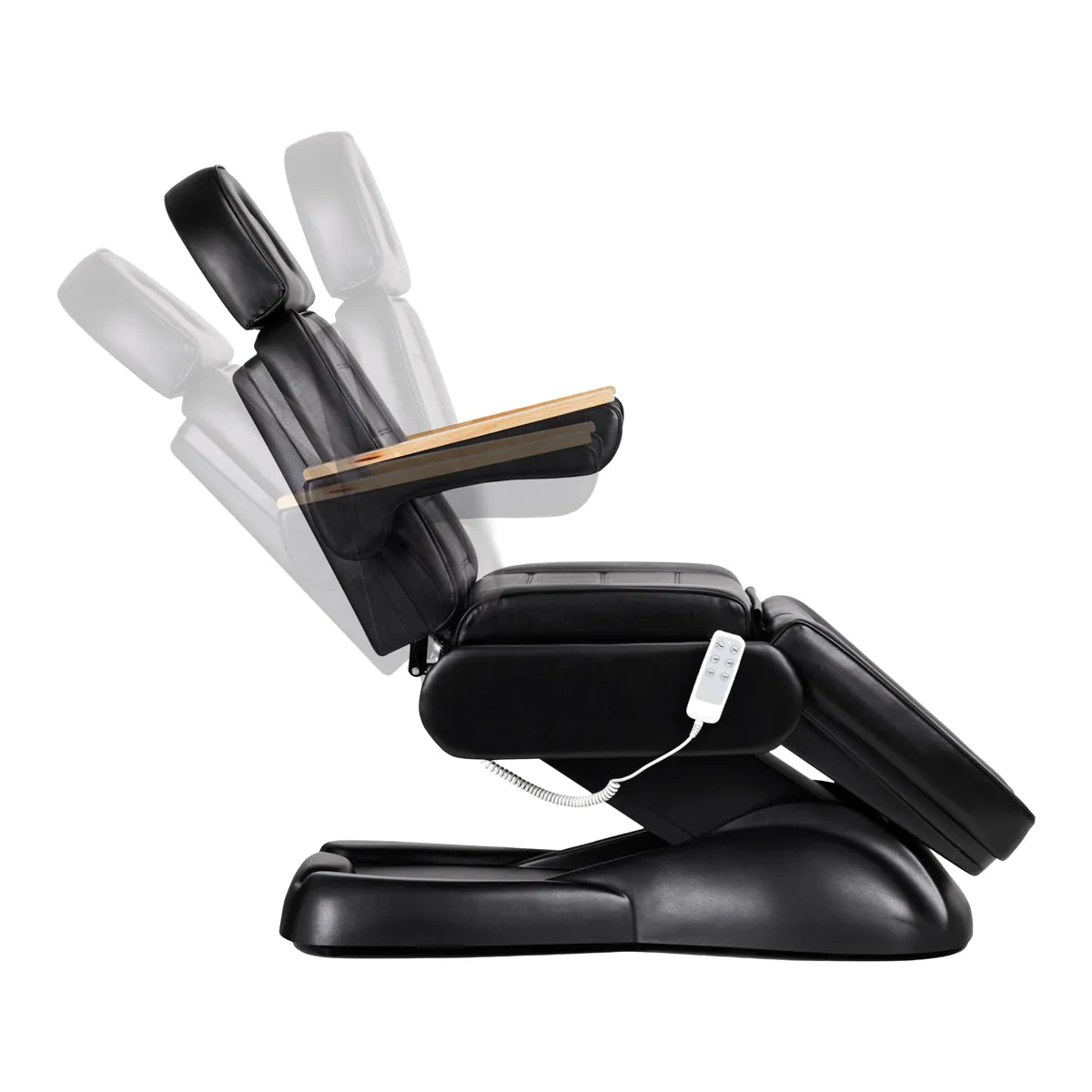 Sillon Electric Cosmetic Chair Lux 273B   Stool 304 Black