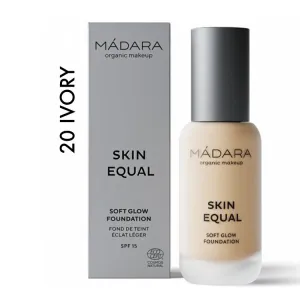 SKIN EQUAL Organic Foundation con SPF15 IVORY 20