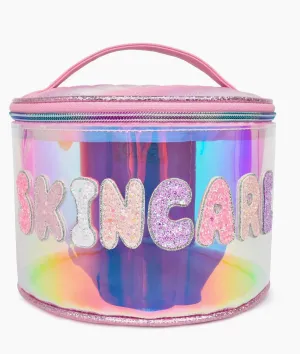 SKINCARE CLEAR ROUNDED GLAM BAG