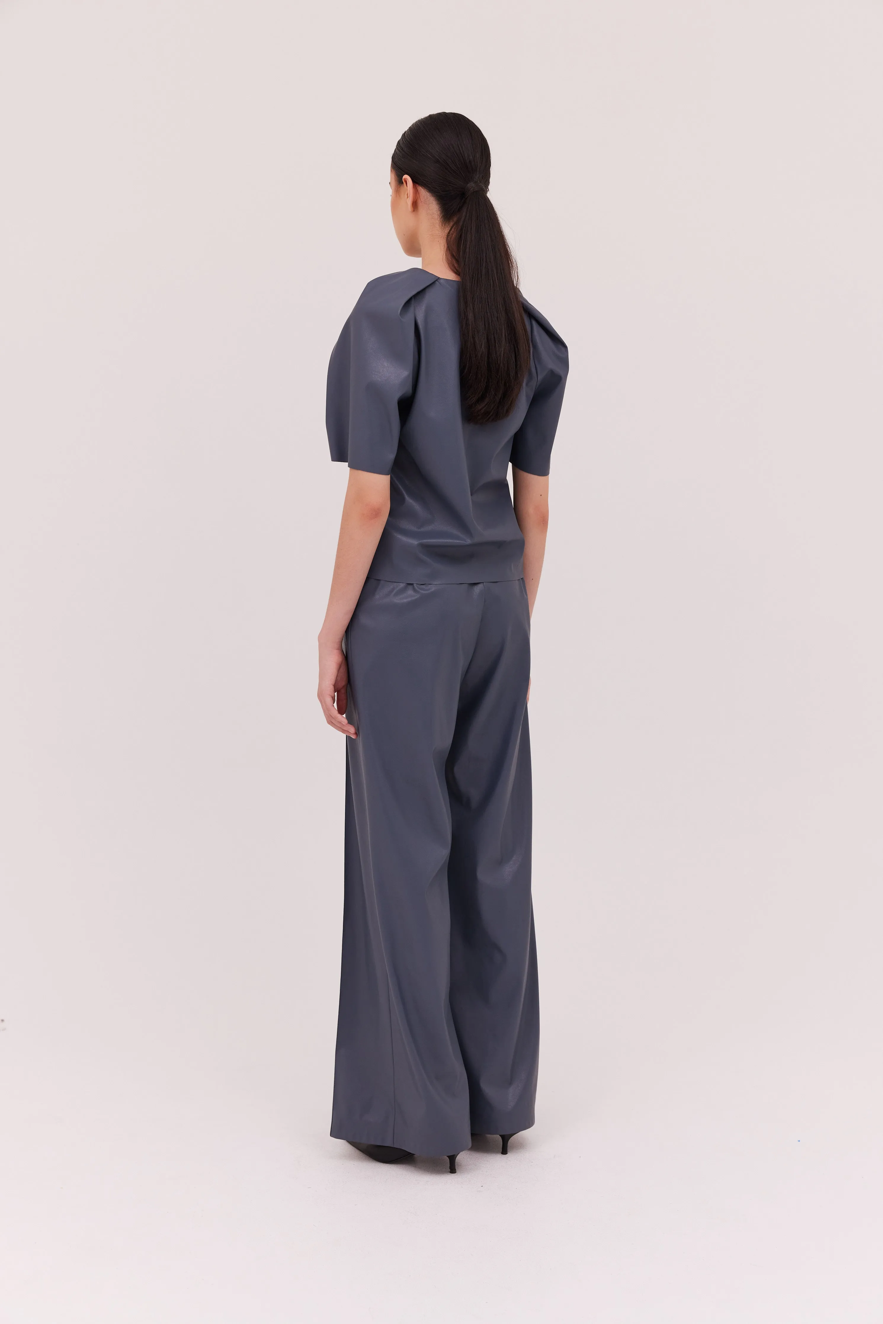 SLATE LEATHERETTE DOCUMENT TOP