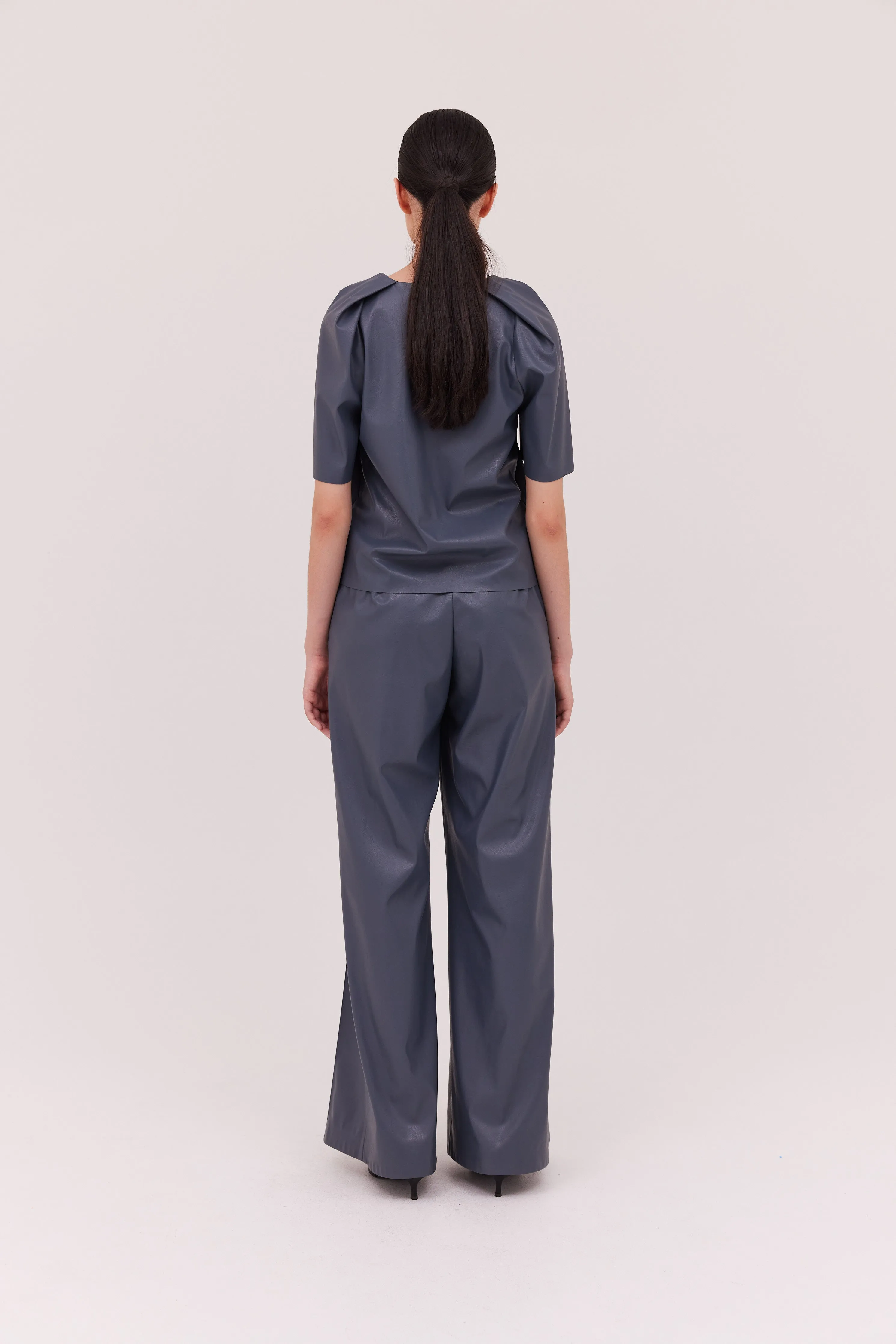 SLATE LEATHERETTE DOCUMENT TOP