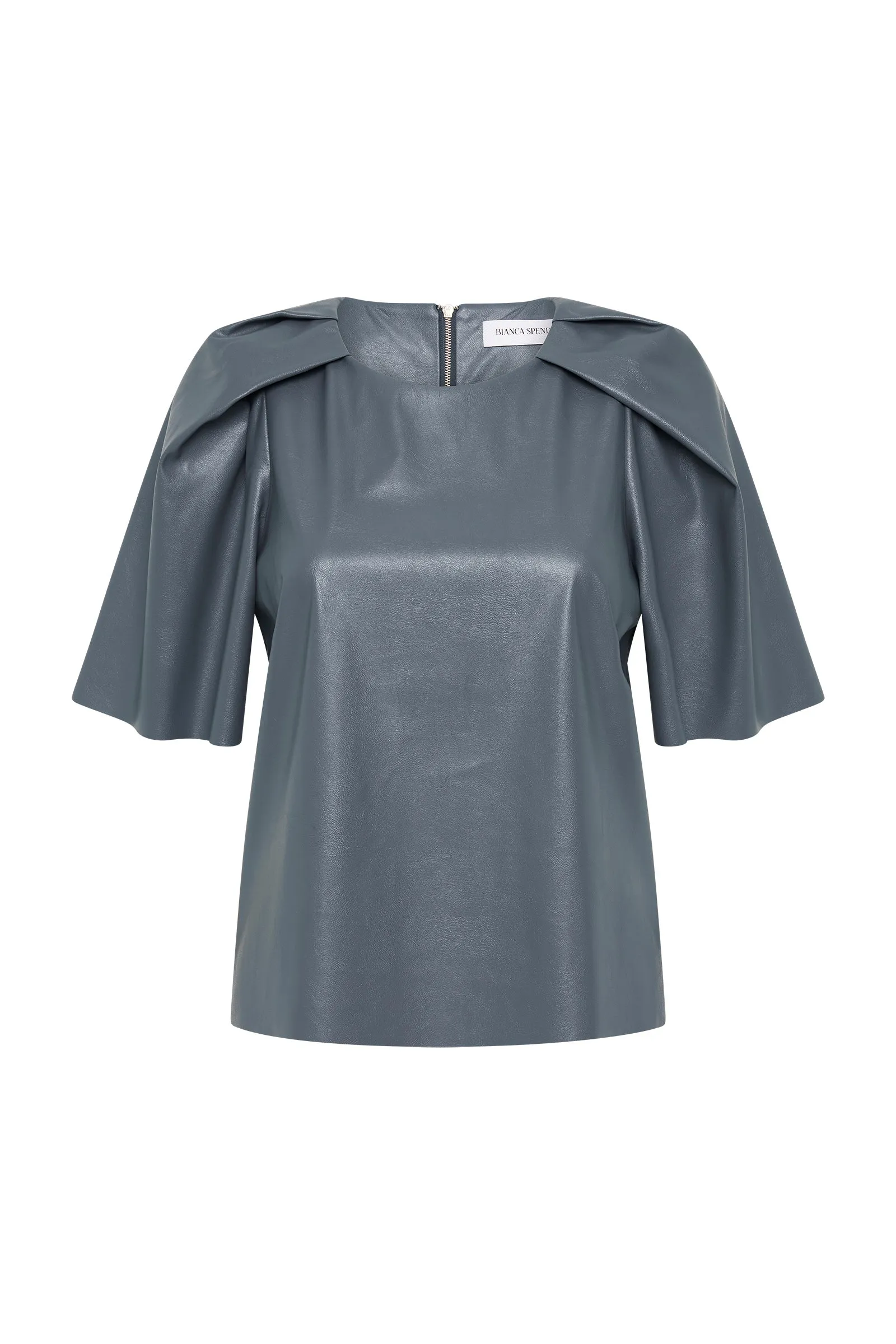 SLATE LEATHERETTE DOCUMENT TOP