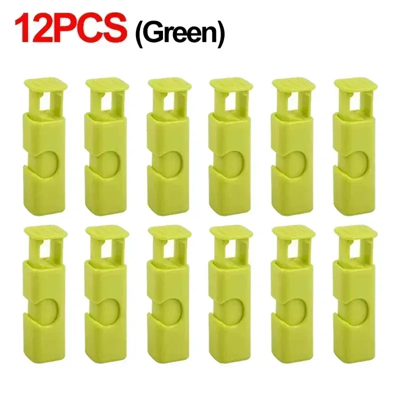 Snack Bags Sealing Reusable Spring Clips (12 pcs set)
