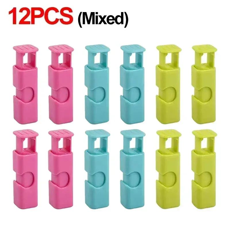 Snack Bags Sealing Reusable Spring Clips (12 pcs set)