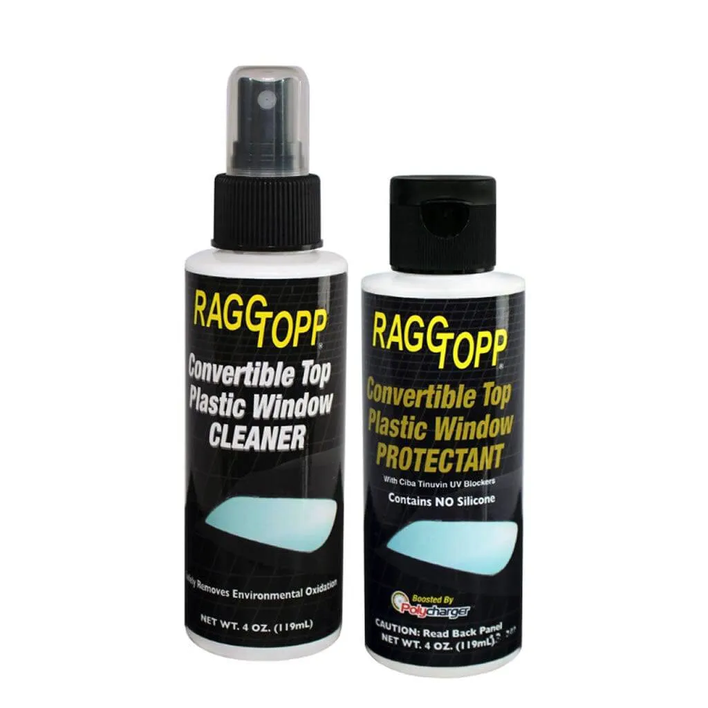 SOFT TOP PLASTIC WINDOW CLEANER & PROTECTANT KIT