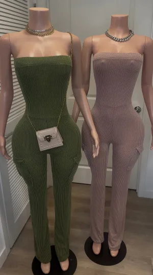 SOMETHING SWEET JUMPSUIT || 2 COLORS