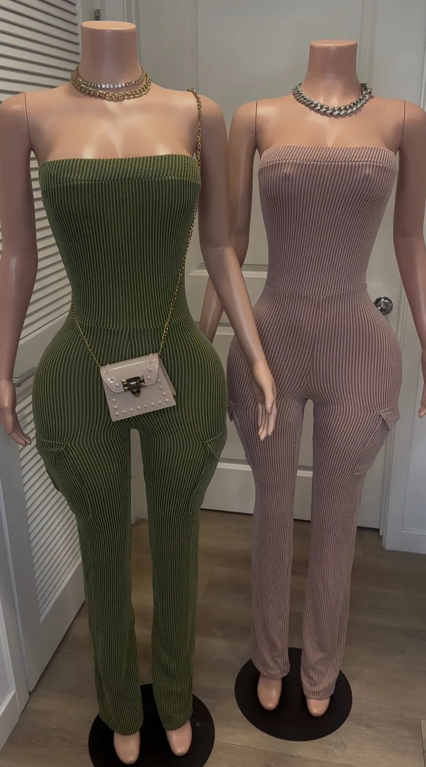 SOMETHING SWEET JUMPSUIT || 2 COLORS