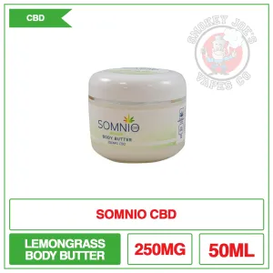 Somnio - Revive Body Butter - Lemongrass - 250mg - 50ml