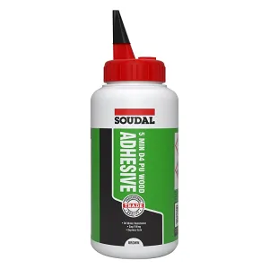 Soudal 5 Min D4 PU Wood Adhesive- 750g