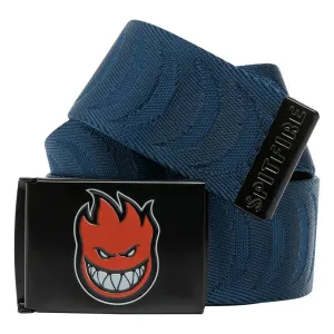 Spitfire - Bighead Crescent Jacquard Web Belt Navy/Black/Red