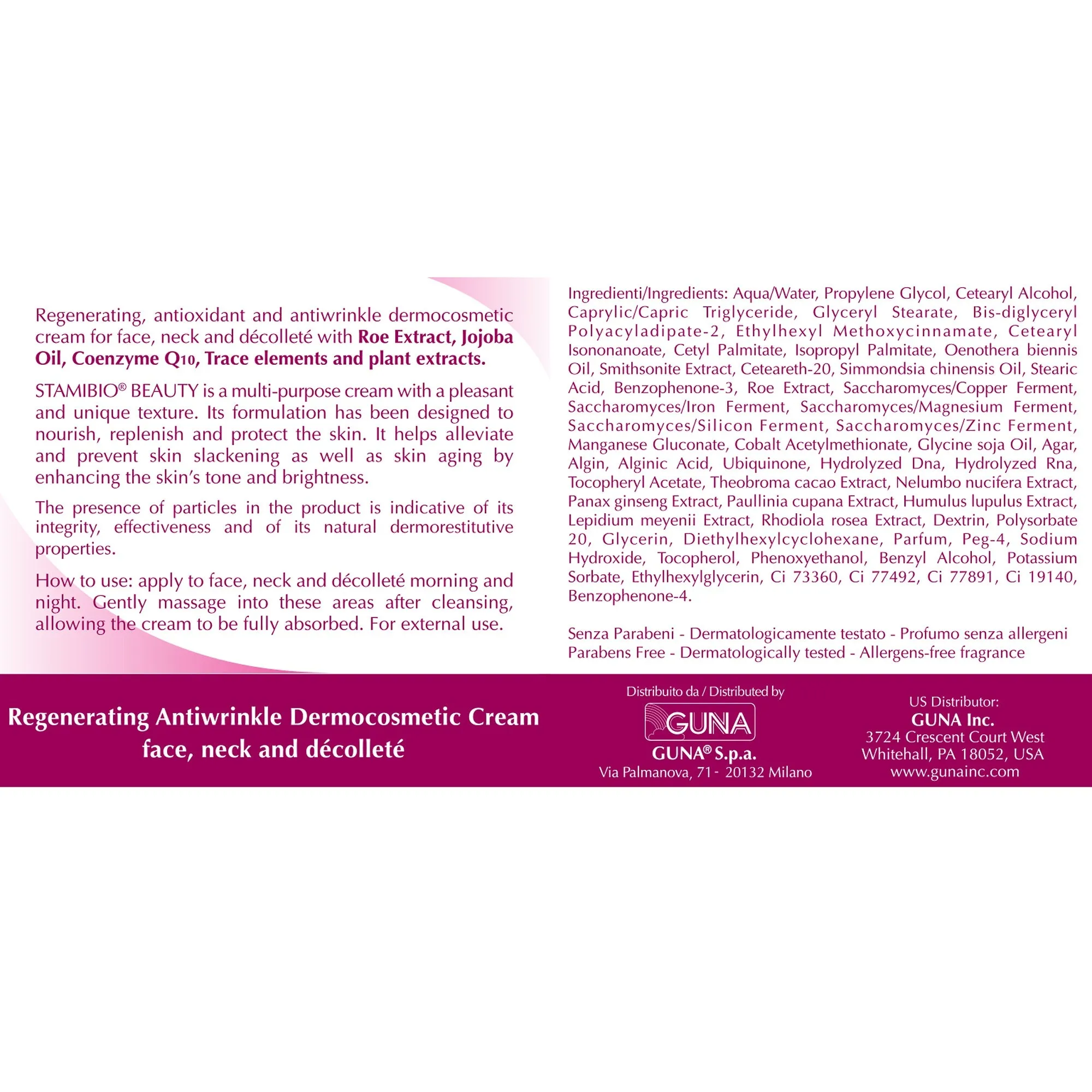 Stamibio Beauty Cream