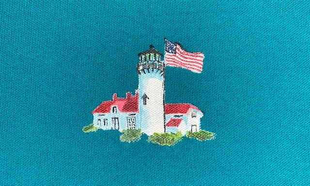 Teal Orleans Artist Bag