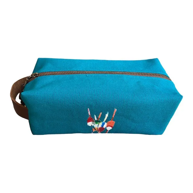 Teal Orleans Artist Bag