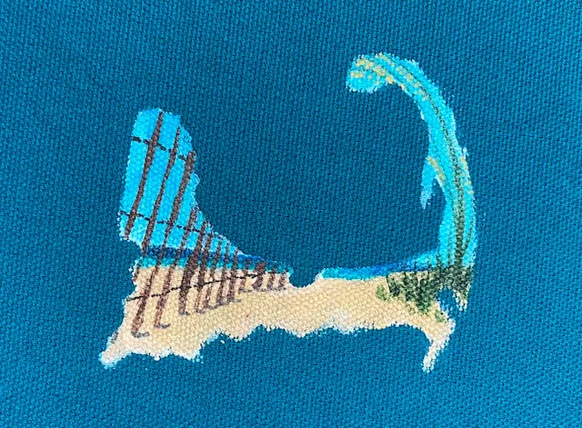 Teal Orleans Artist Bag