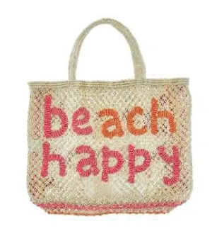 The Jacksons - Beach Happy Jute Bag Small