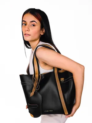 The Trooper Tote: black