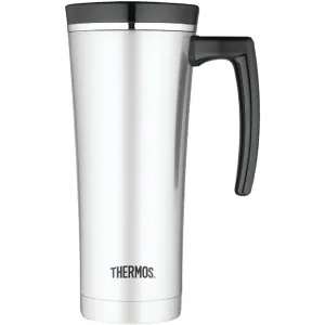 THERMOS SIPP 470ML VACUUM INSULATED TRAVEL MUG BLACK TRIM