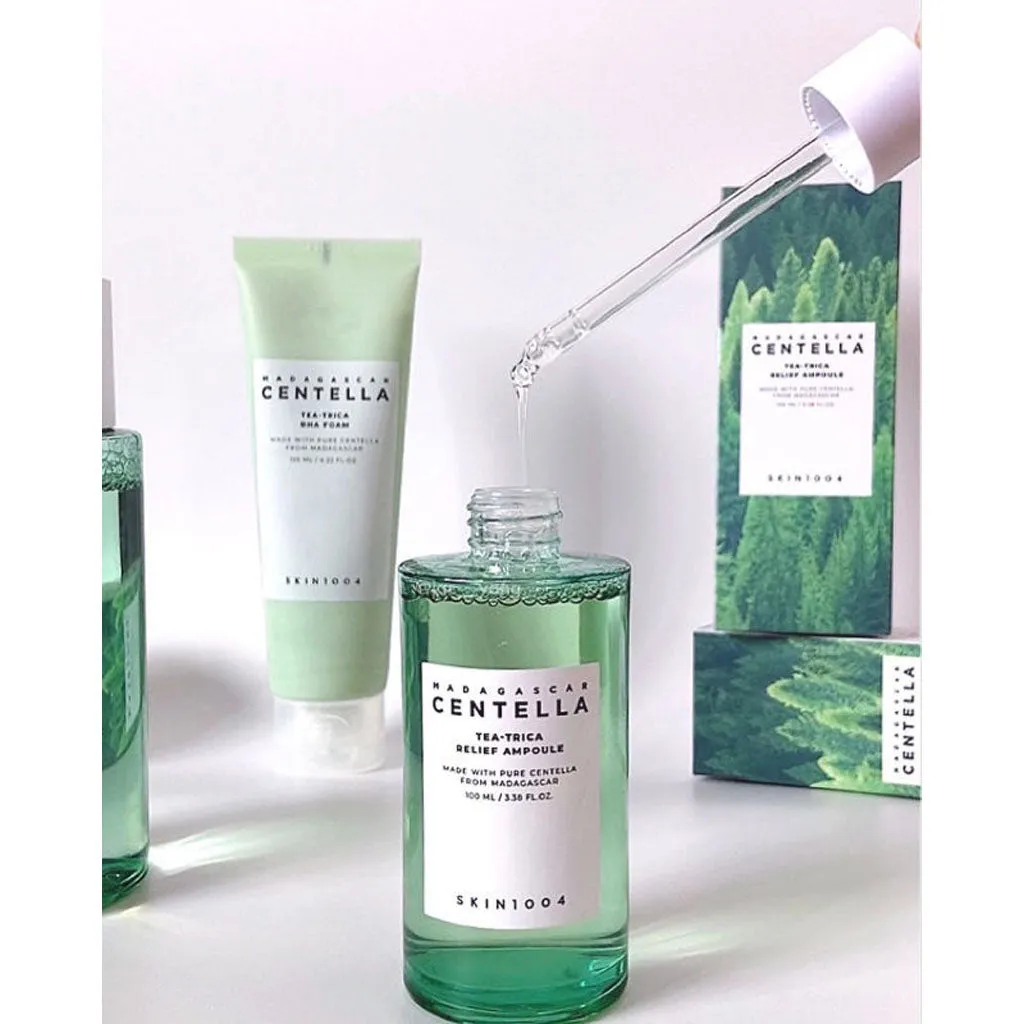 Tinh Chất Ngừa Mụn Skin1004 Centella Tea-Trica Relief Ampoule 100ml